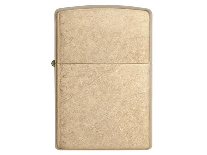 Зажигалка ZIPPO Armor™с покрытием Tumbled Brass (золотистый)  (Изображение 2)