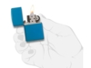 Зажигалка ZIPPO Classic с покрытием Sapphire™ (синий)  (Изображение 3)