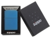 Зажигалка ZIPPO Classic с покрытием Sapphire™ (синий)  (Изображение 4)