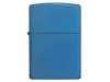 Зажигалка ZIPPO Classic с покрытием Sapphire™ (синий)  (Изображение 2)