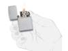 Зажигалка ZIPPO Classic с покрытием Chrome Arch, латунь/сталь, серебристая, матовая, 38x13x57 мм (Изображение 4)