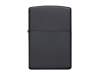 Зажигалка ZIPPO Classic с покрытием Black Matte (черный)  (Изображение 2)