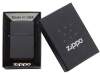 Зажигалка ZIPPO Classic с покрытием Black Matte (черный)  (Изображение 7)