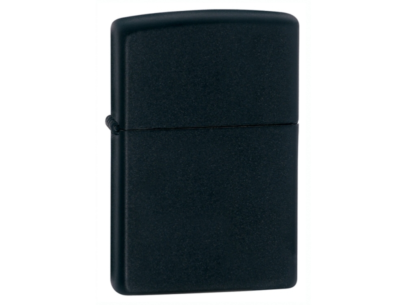 Зажигалка ZIPPO Classic с покрытием Black Matte (черный)  (Изображение 1)