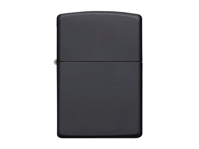 Зажигалка ZIPPO Classic с покрытием Black Matte (черный)  (Изображение 2)