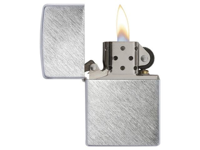 Зажигалка ZIPPO с покрытием Herringbone Sweep (серебристый)  (Изображение 3)