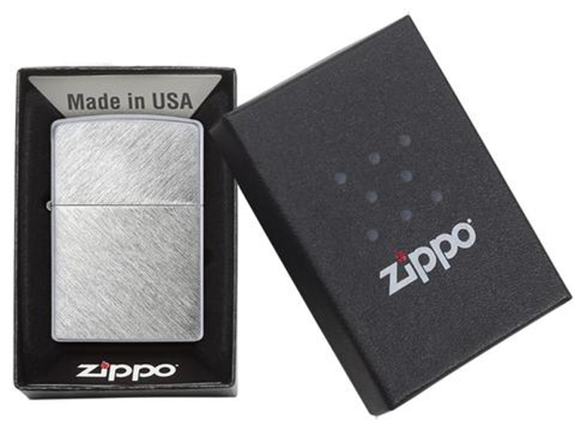 Зажигалка ZIPPO с покрытием Herringbone Sweep (серебристый)  (Изображение 5)