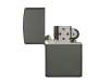 Зажигалка ZIPPO Classic с покрытием Green Matte (зеленый)  (Изображение 3)
