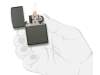 Зажигалка ZIPPO Classic с покрытием Green Matte (зеленый)  (Изображение 5)
