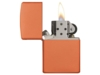 Зажигалка ZIPPO Classic с покрытием Orange Matte (оранжевый)  (Изображение 4)