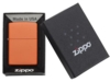 Зажигалка ZIPPO Classic с покрытием Orange Matte (оранжевый)  (Изображение 6)