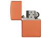 Зажигалка ZIPPO Classic с покрытием Orange Matte (оранжевый)  (Изображение 3)