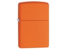 Зажигалка ZIPPO Classic с покрытием Orange Matte (оранжевый) 