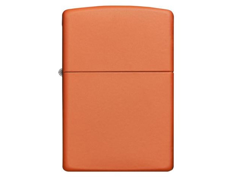Зажигалка ZIPPO Classic с покрытием Orange Matte (оранжевый)  (Изображение 2)