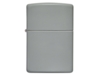 Зажигалка ZIPPO Classic с покрытием Flat Grey (серый)  (Изображение 2)
