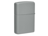 Зажигалка ZIPPO Classic с покрытием Flat Grey (серый)  (Изображение 4)