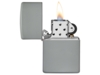 Зажигалка ZIPPO Classic с покрытием Flat Grey (серый)  (Изображение 9)