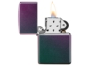 Зажигалка ZIPPO Classic с покрытием Iridescent (фиолетовый)  (Изображение 4)