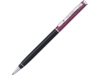 Ручка шариковая Gamme (черный/серебристый/вишневый)  (Изображение 1)