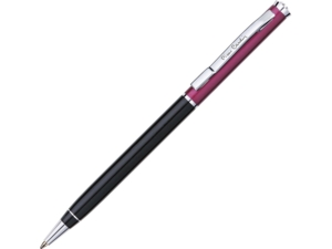 Ручка шариковая Gamme (черный/серебристый/вишневый) 