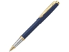Ручка-роллер Gamme Classic (золотистый/серебристый/синий матовый)  (Изображение 1)