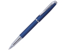 Ручка-роллер Gamme Classic (серебристый/синий матовый) 