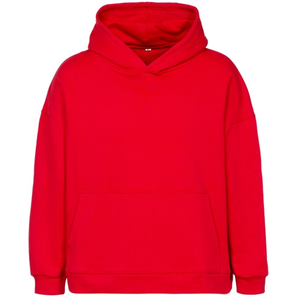 Худи оверсайз унисекс Outshine, красное, размер M/L (Изображение 1)