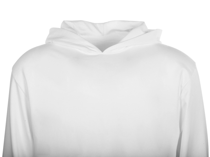 Худи Warsaw, унисекс (белый) XS (Изображение 5)