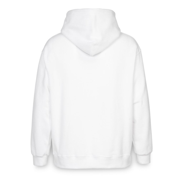 Худи флисовое унисекс Manakin, белое, размер XS/S (Изображение 3)