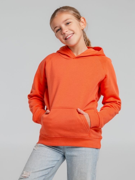 Толстовка детская Stellar Kids, оранжевая, на рост 118-128 см (8 лет) (Изображение 7)