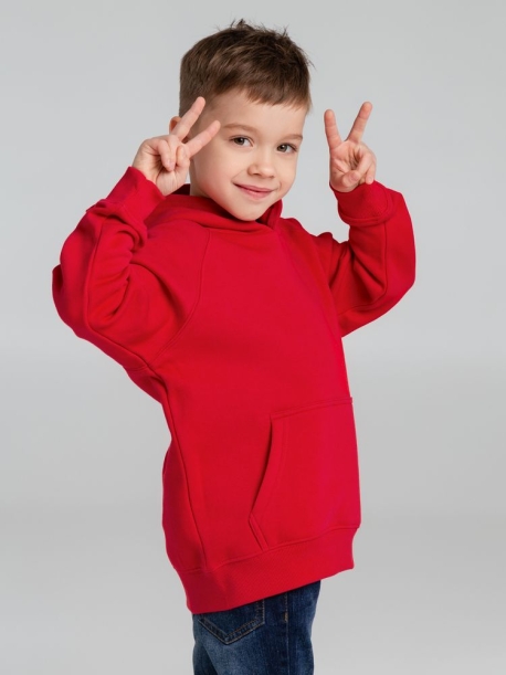 Толстовка детская Stellar Kids, красная, на рост 142-152 см (12 лет) (Изображение 5)