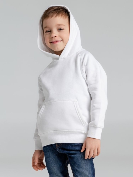 Толстовка детская Stellar Kids, белая, на рост 118-128 см (8 лет) (Изображение 4)