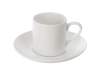 Кофейная пара прямой формы Espresso, 100мл, белый (Изображение 1)
