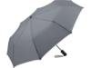 Зонт складной Pocket Plus полуавтомат (серый)  (Изображение 1)