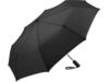 Зонт складной Pocket Plus полуавтомат (черный)  (Изображение 1)
