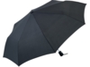 Зонт складной Format полуавтомат (черный)  (Изображение 1)