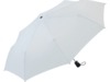 Зонт складной Format полуавтомат (белый)  (Изображение 1)