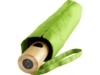 Зонт складной из бамбука ÖkoBrella полуавтомат (лайм)  (Изображение 8)
