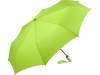 Зонт складной из бамбука ÖkoBrella полуавтомат (лайм)  (Изображение 1)