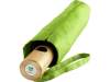 Зонт складной из бамбука ÖkoBrella полуавтомат (лайм)  (Изображение 9)
