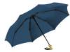 Зонт складной из бамбука ÖkoBrella полуавтомат (черный)  (Изображение 2)