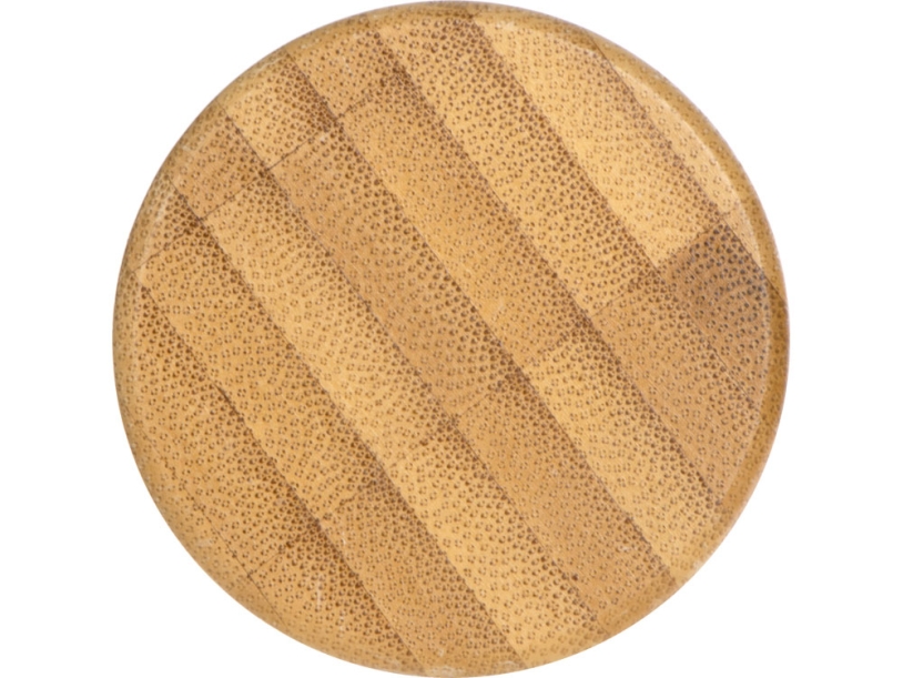 Бутылка из переработанного пластика Kato Bamboo с бамбуковой крышкой, 500 мл (Изображение 5)