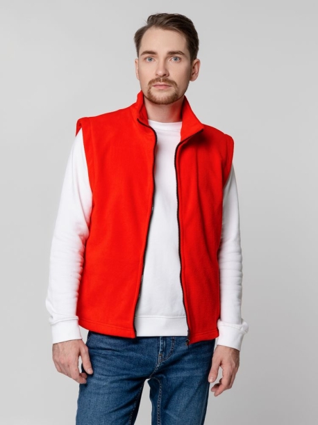 Жилет флисовый Manakin, красный, размер XS/S (Изображение 6)