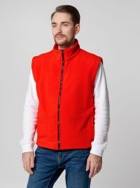 Жилет флисовый Manakin, красный, размер XS/S (Изображение 7)