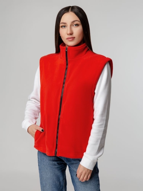 Жилет флисовый Manakin, красный, размер XS/S (Изображение 9)