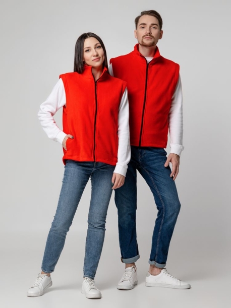 Жилет флисовый Manakin, красный, размер XS/S (Изображение 13)