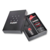 Подарочная коробка Zippo (кремни + топливо, 125 мл + место для широкой зажигалки), 118х43х145 мм (Изображение 1)