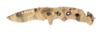 Нож складной Stinger, 95 мм, (песочный камуфляж), рукоять: алюминий (песочный камуфляж) (Изображение 1)