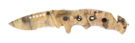 Нож складной Stinger, 95 мм, (песочный камуфляж), рукоять: алюминий (песочный камуфляж)