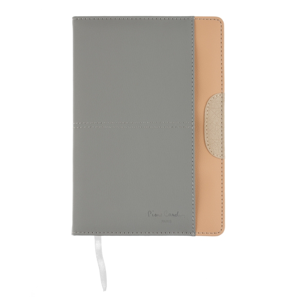 Записная книжка Pierre Cardin серая, 14 х 20,5 см (Изображение 1)